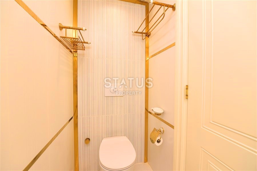 Роскошный пентхаус 4+1 с мебелью в комплексе люкс класса в районе Оба в 150м от пляжа. 271 м2 фото 37