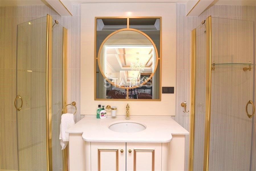 Роскошный пентхаус 4+1 с мебелью в комплексе люкс класса в районе Оба в 150м от пляжа. 271 м2 фото 46