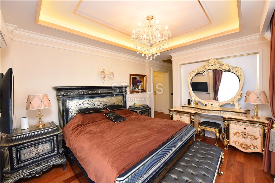 Роскошный пентхаус 4+1 с мебелью в комплексе люкс класса в районе Оба в 150м от пляжа. 271 м2 фото 57