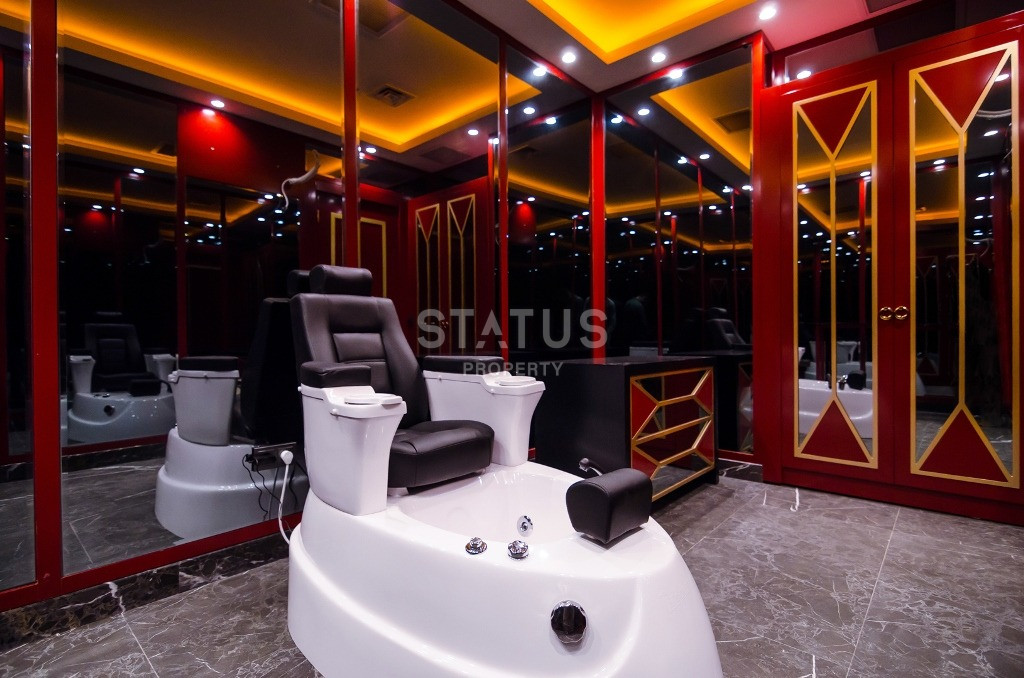 Роскошный пентхаус 4+1 с мебелью в комплексе люкс класса в районе Оба в 150м от пляжа. 271 м2 фото 92