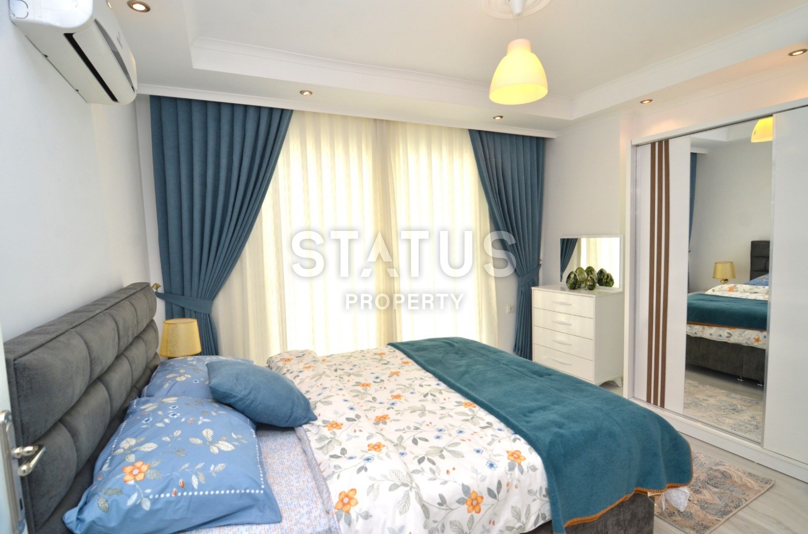 Шикарная квартира планировки 1+1 с мебелью и новой техникой в Махмутларе фото 6