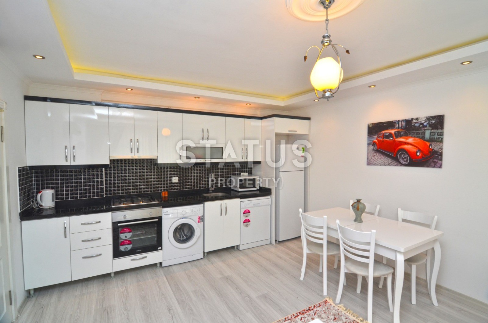 Шикарная квартира планировки 1+1 с мебелью и новой техникой в Махмутларе фото 7