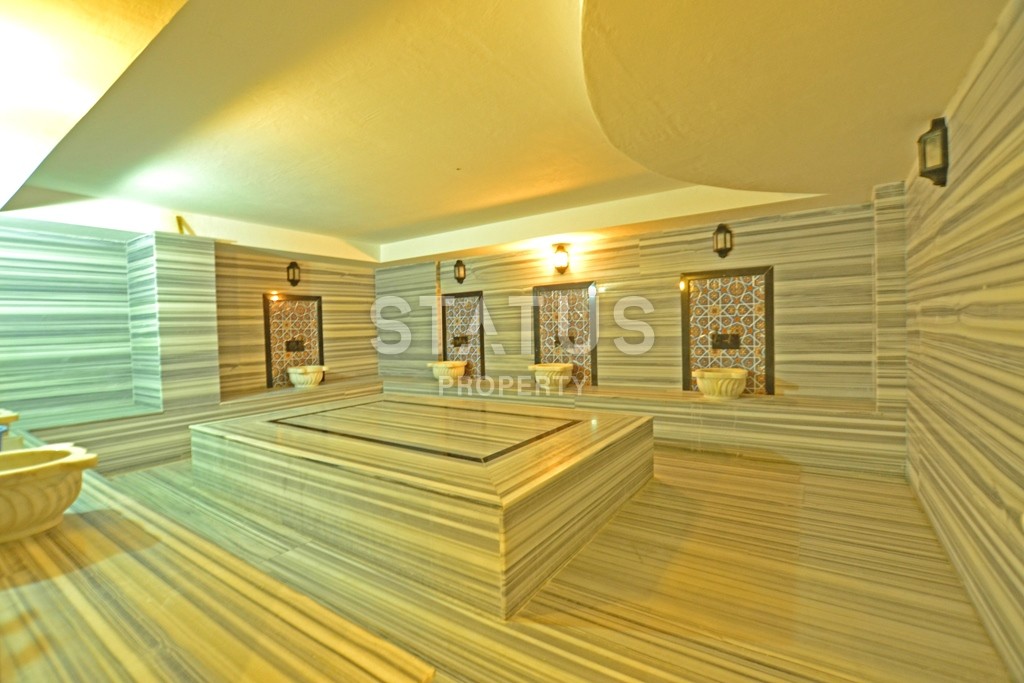 Шикарная квартира планировки 1+1 с мебелью и новой техникой в Махмутларе фото 9