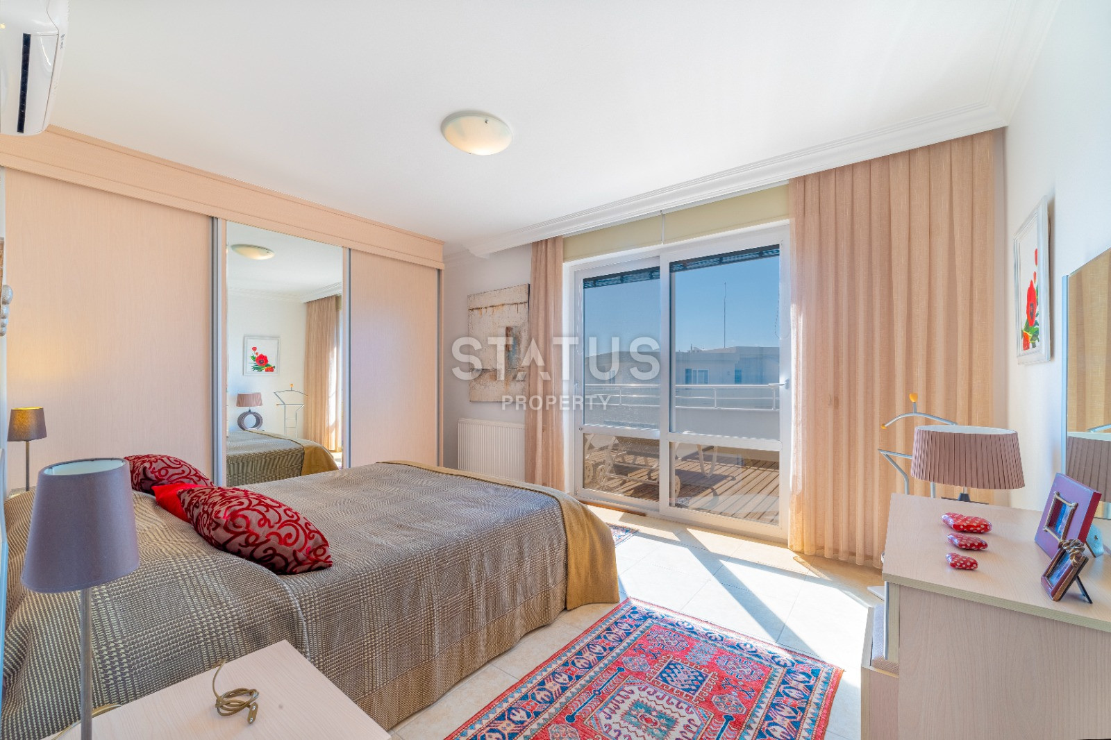 Прекрасный пентхаус с видом на море в 180м от него в одном из лучших комплексов в Тосмуре. 273м2 фото 8