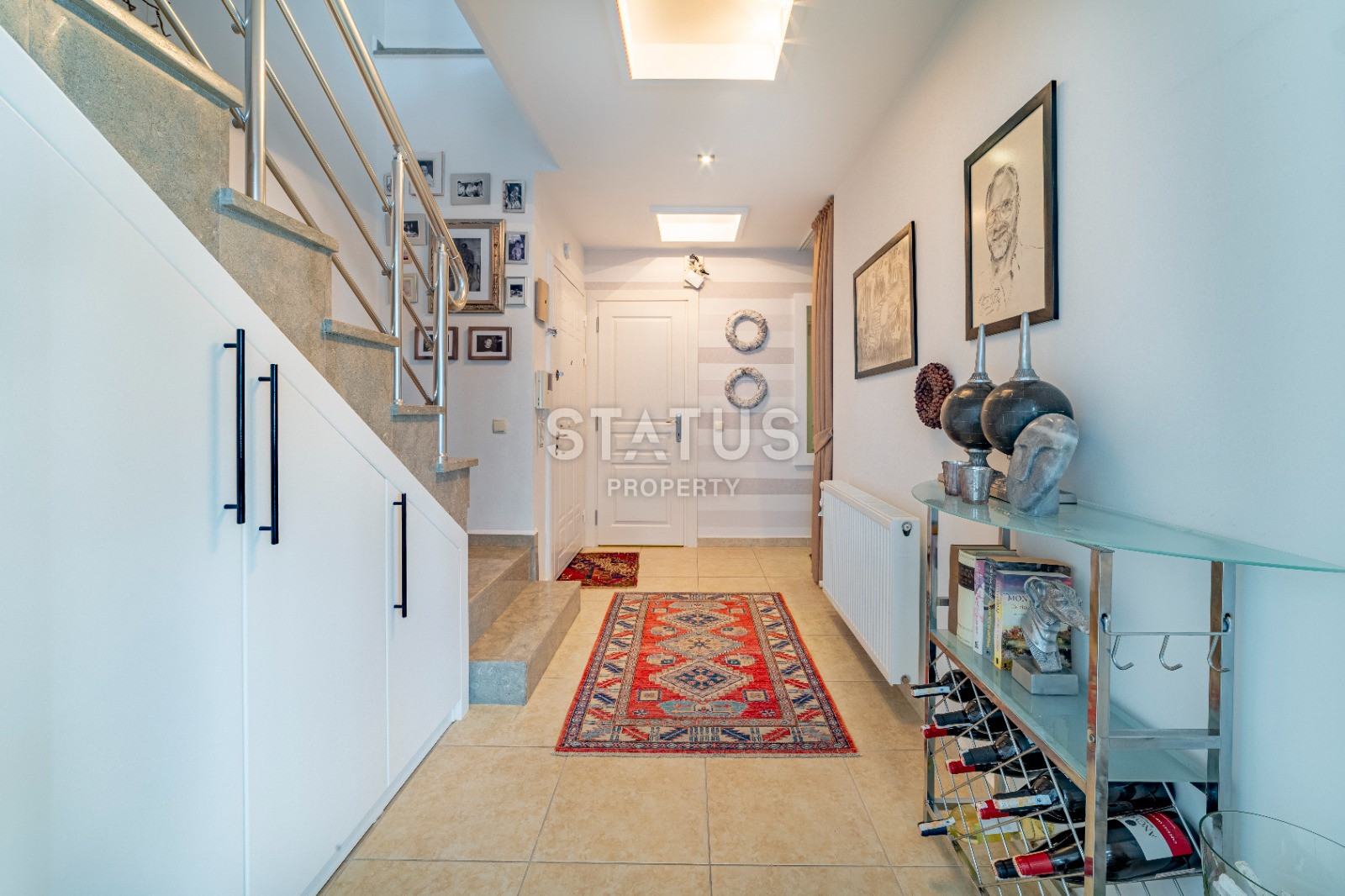 Прекрасный пентхаус с видом на море в 180м от него в одном из лучших комплексов в Тосмуре. 273м2 фото 15