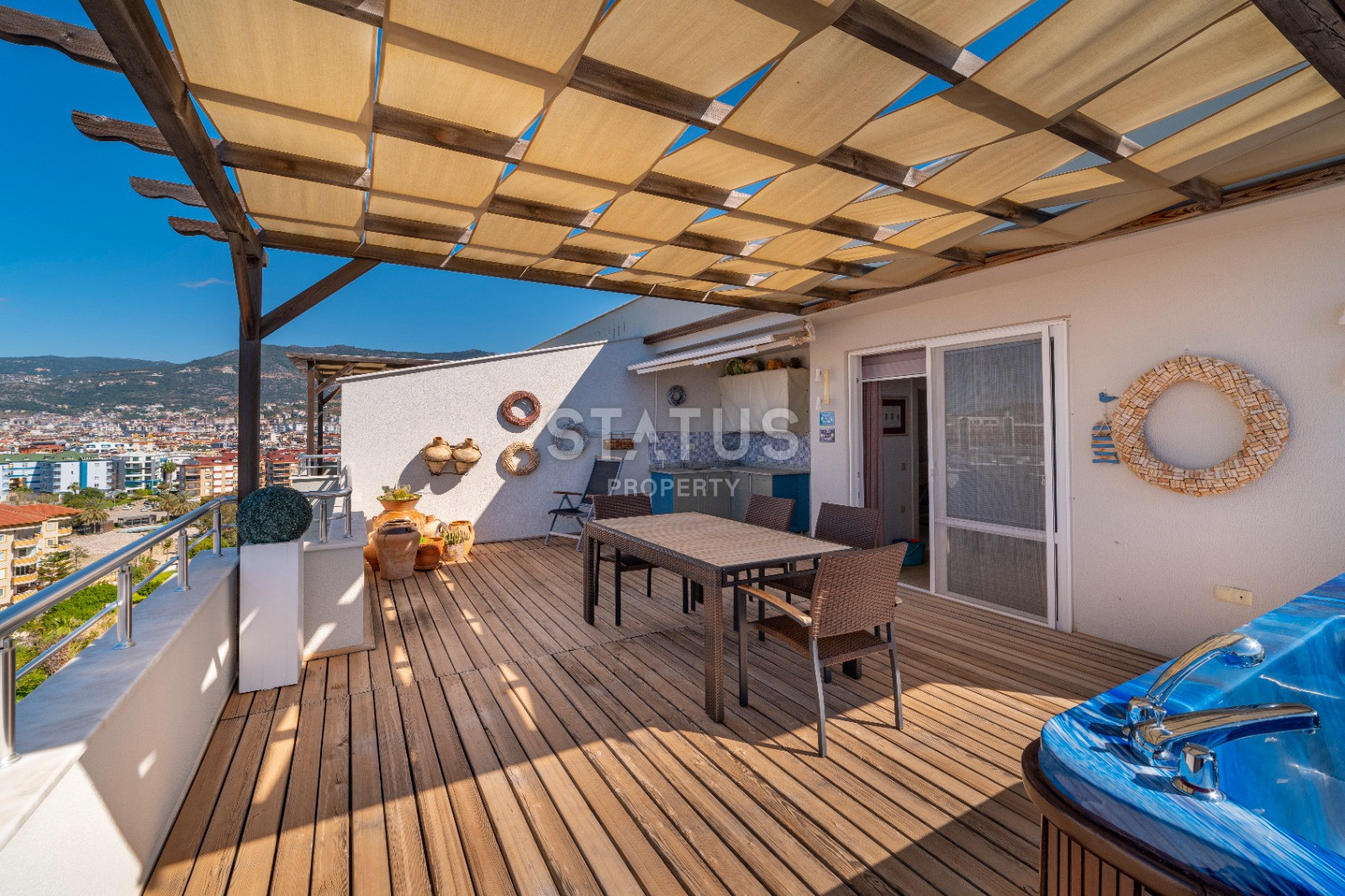 Прекрасный пентхаус с видом на море в 180м от него в одном из лучших комплексов в Тосмуре. 273м2 фото 20