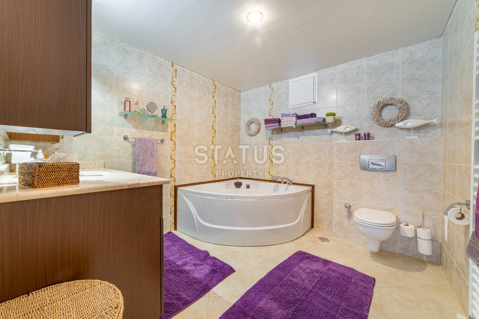 Прекрасный пентхаус с видом на море в 180м от него в одном из лучших комплексов в Тосмуре. 273м2 фото 21