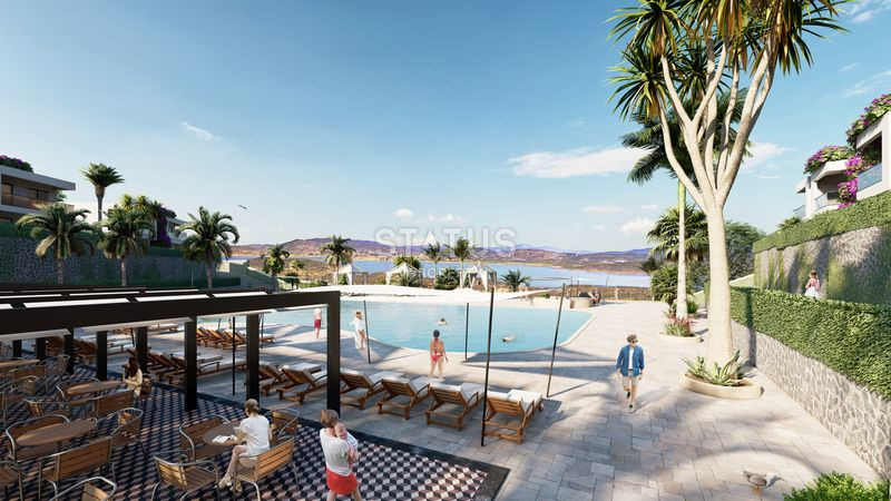 A large-scale complex of villas in one of the most picturesque places in Bodrum, 94 m2 фото 4