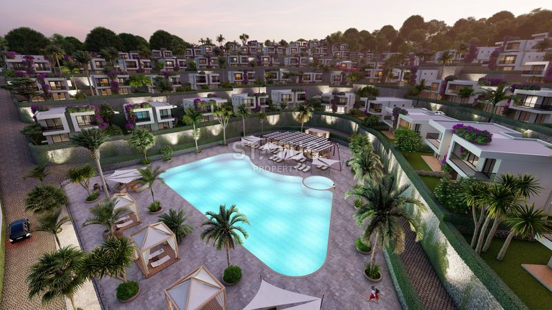 A large-scale complex of villas in one of the most picturesque places in Bodrum, 94 m2 фото 5