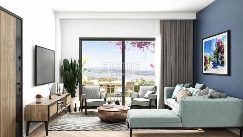 A large-scale complex of villas in one of the most picturesque places in Bodrum, 94 m2 фото 17