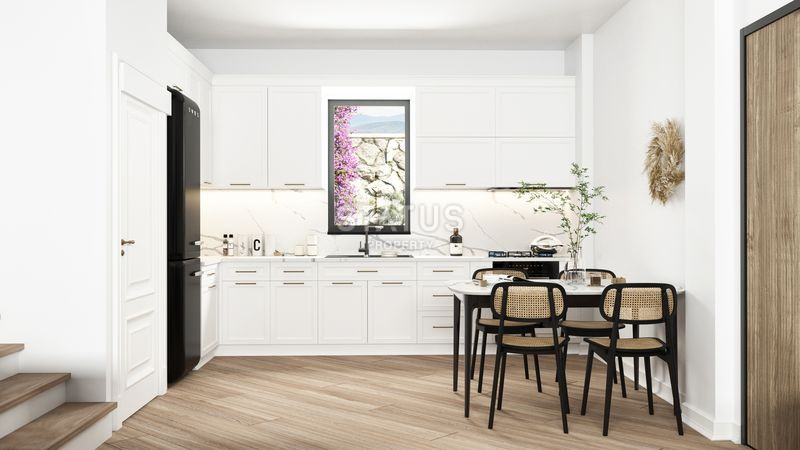 A large-scale complex of villas in one of the most picturesque places in Bodrum, 94 m2 фото 19