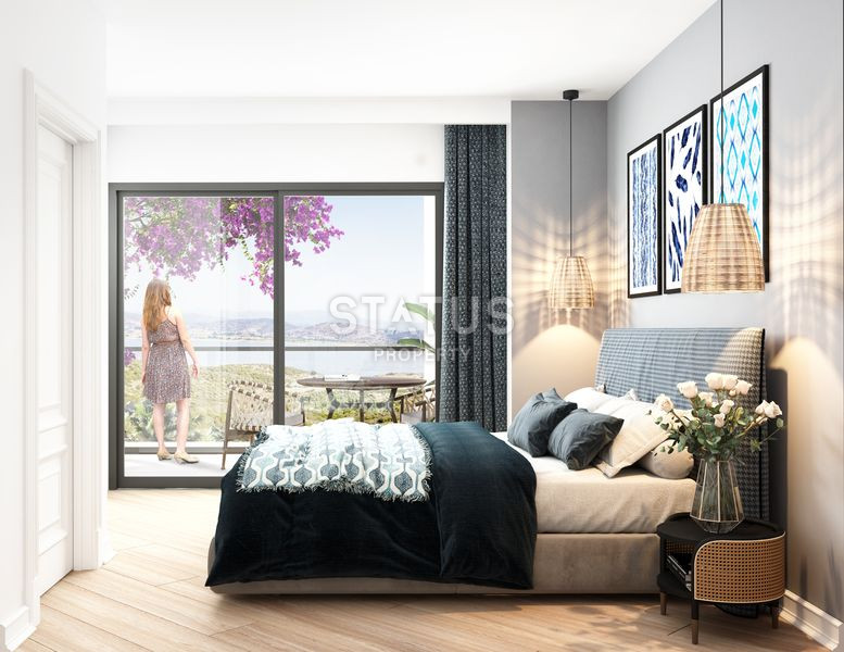 A large-scale complex of villas in one of the most picturesque places in Bodrum, 94 m2 фото 21