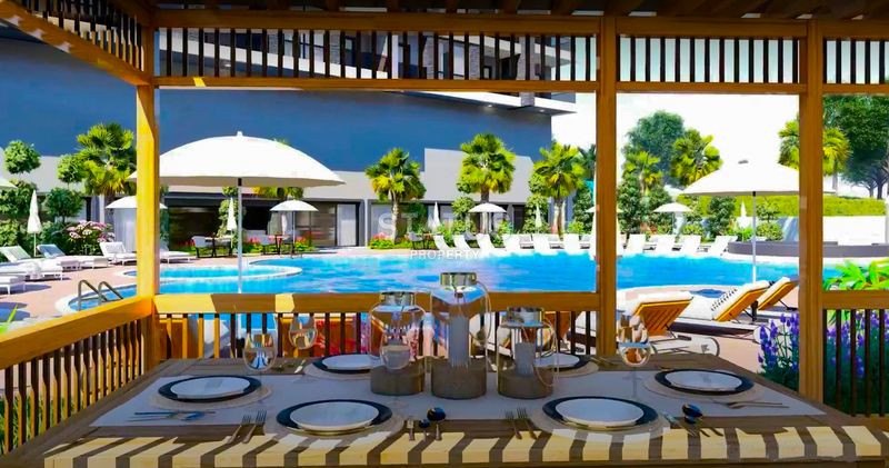 Жилой комплекс с отельной концепцией, системой умный дом и теплыми полами в районе Паяллар, 64м2 – 182м2 фото 26