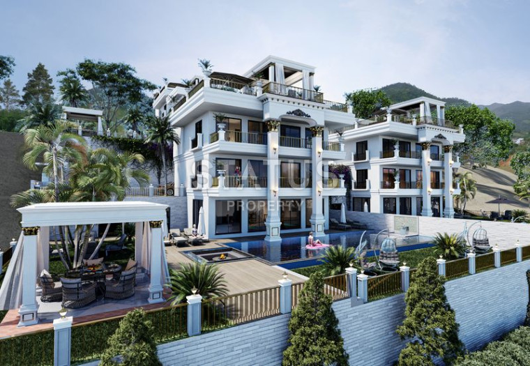 Элитные виллы в районе Тепе. 320м2 - 400м2 фото 1