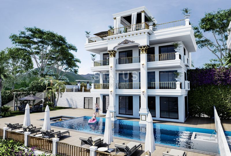 Luxury villas in Tepe area. 320m2 - 400m2 фото 25