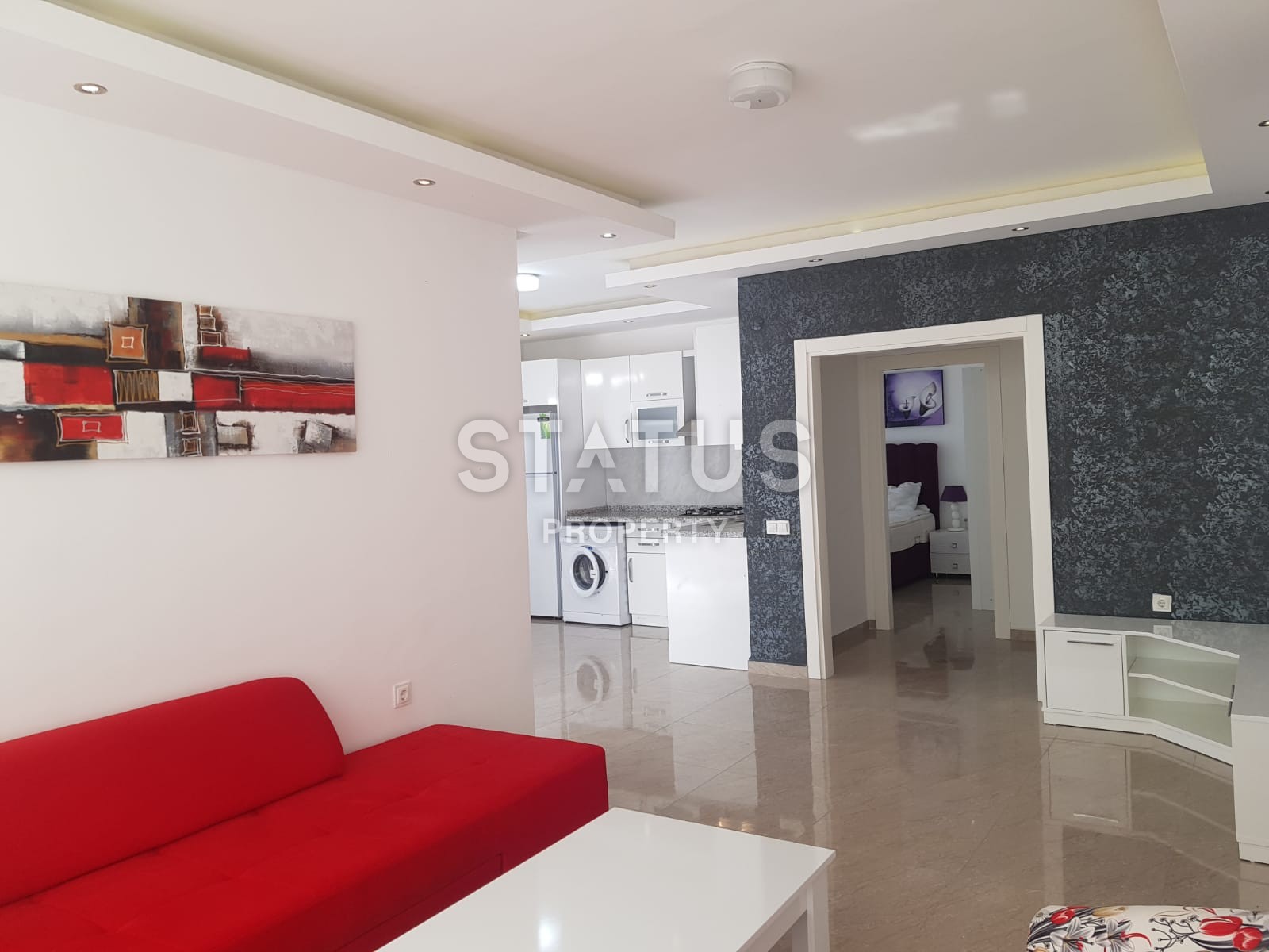 Двухкомнатная квартира в 200 м от Средиземного моря в Махмутларе, 80 м2 фото 2