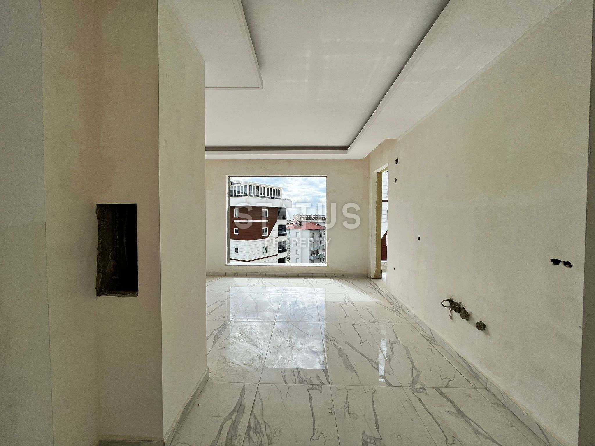 Two spacious apartments with sea views in the popular area of Avsallar. 65m2 - 110m2 фото 3