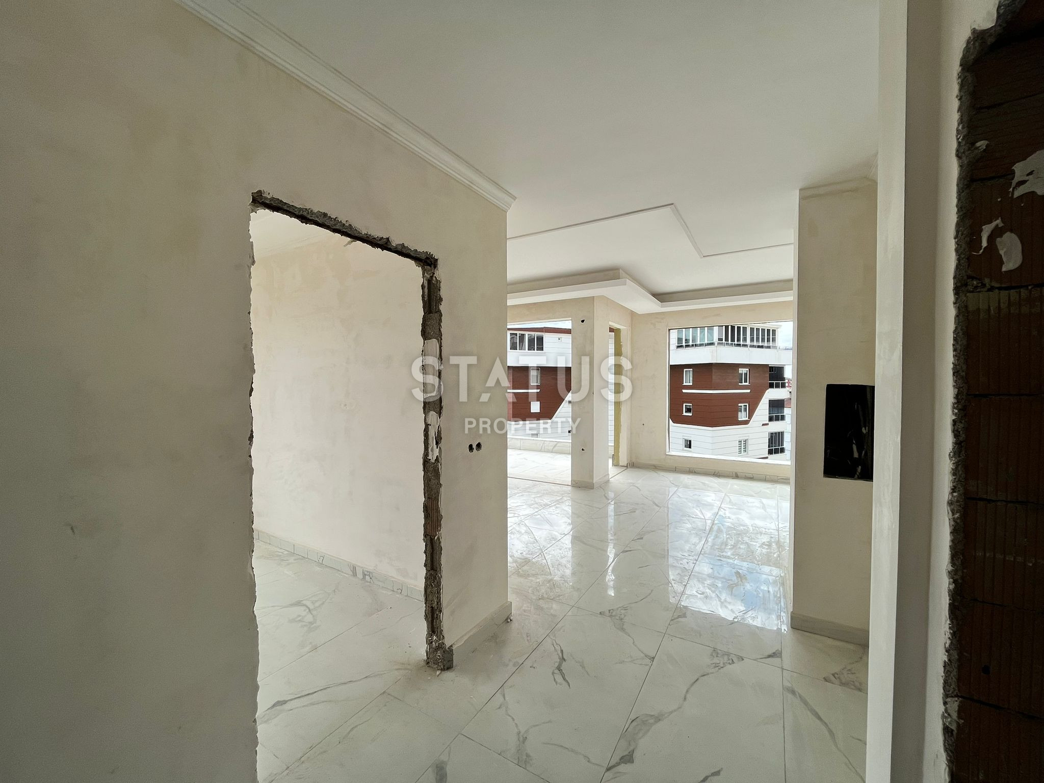 Two spacious apartments with sea views in the popular area of Avsallar. 65m2 - 110m2 фото 9