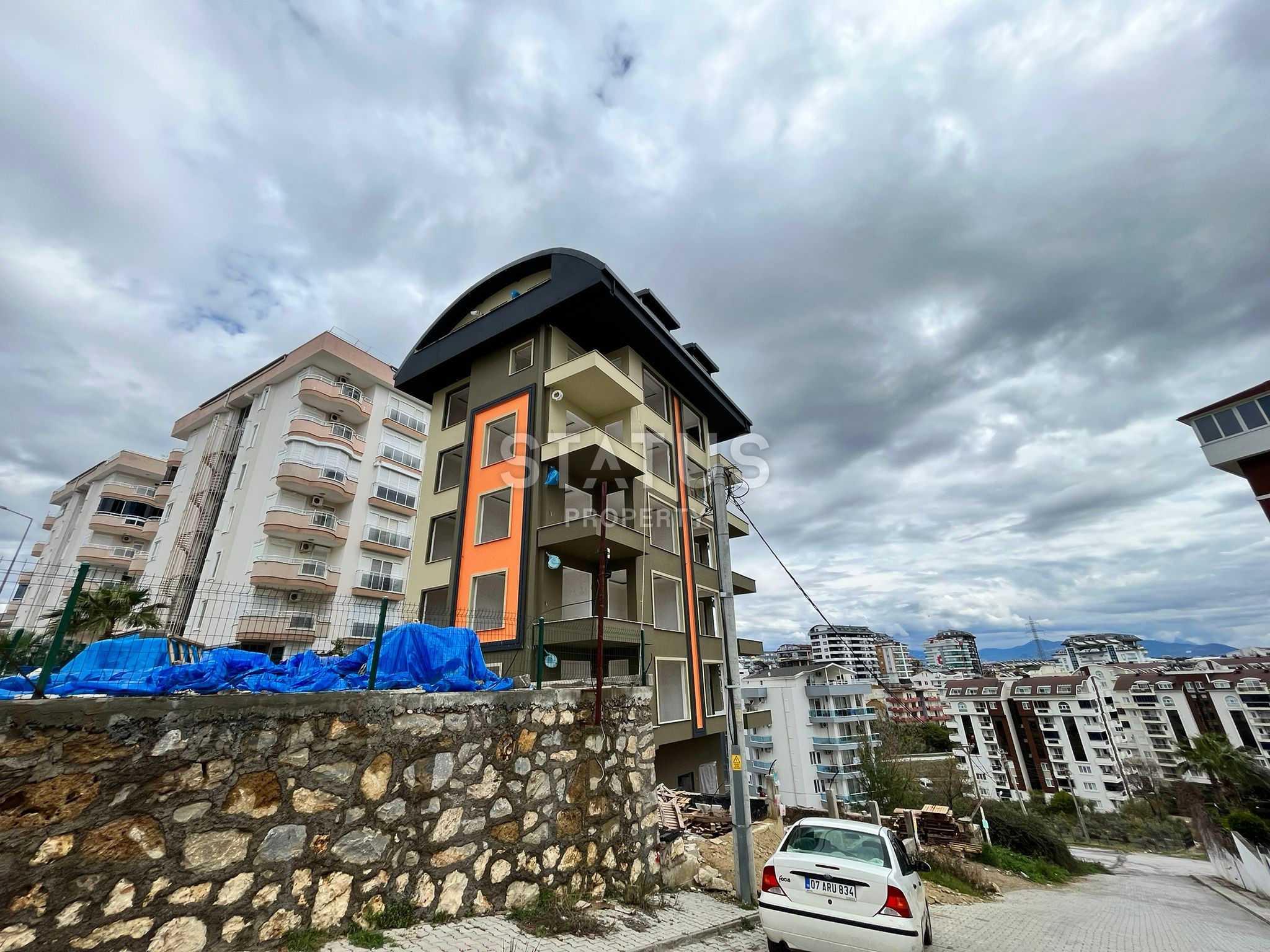 Two spacious apartments with sea views in the popular area of Avsallar. 65m2 - 110m2 фото 10