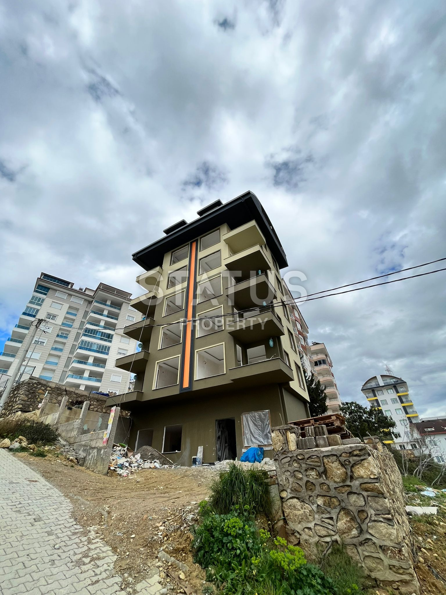 Two spacious apartments with sea views in the popular area of Avsallar. 65m2 - 110m2 фото 14