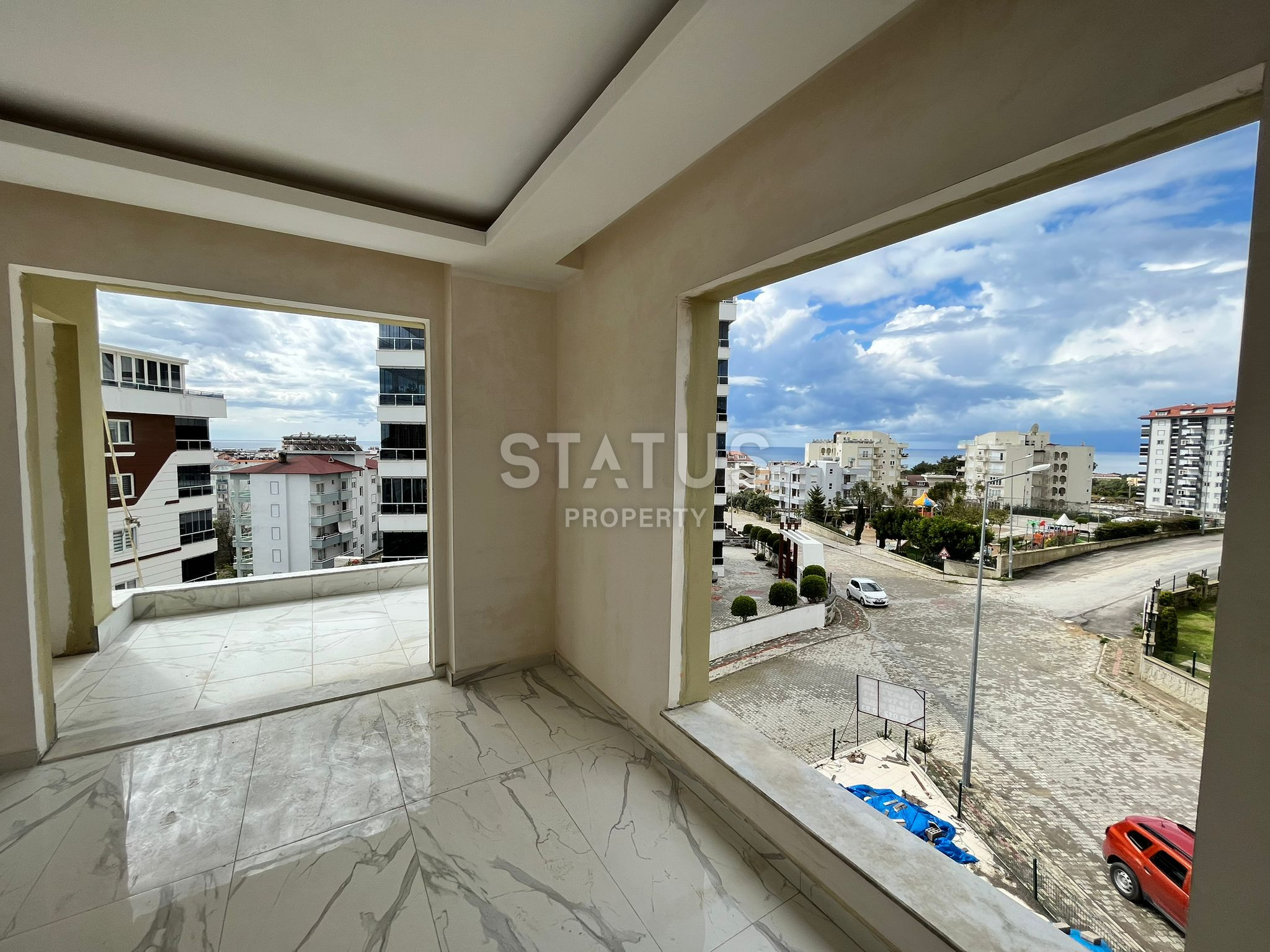 Two spacious apartments with sea views in the popular area of Avsallar. 65m2 - 110m2 фото 15
