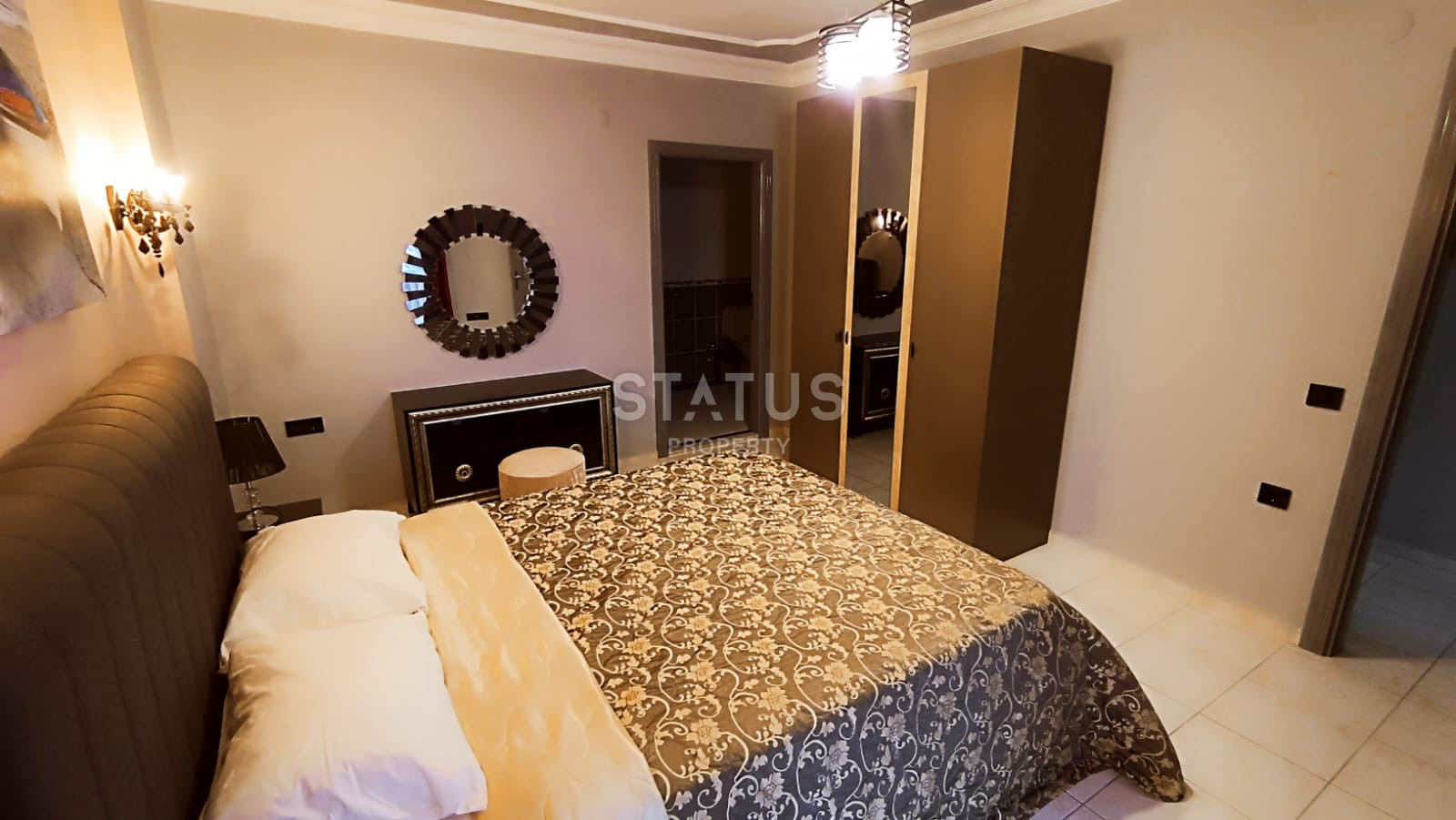 Трёхкомнатная меблированная квартира с видом на море всего в 300м от него в открытом районе Тосмур. 125м2 фото 3