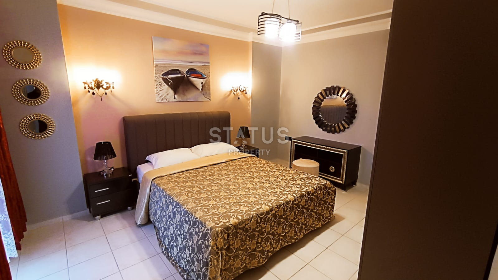 Трёхкомнатная меблированная квартира с видом на море всего в 300м от него в открытом районе Тосмур. 125м2 фото 12