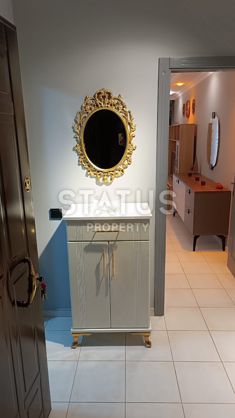 Трёхкомнатная меблированная квартира с видом на море всего в 300м от него в открытом районе Тосмур. 125м2 фото 19