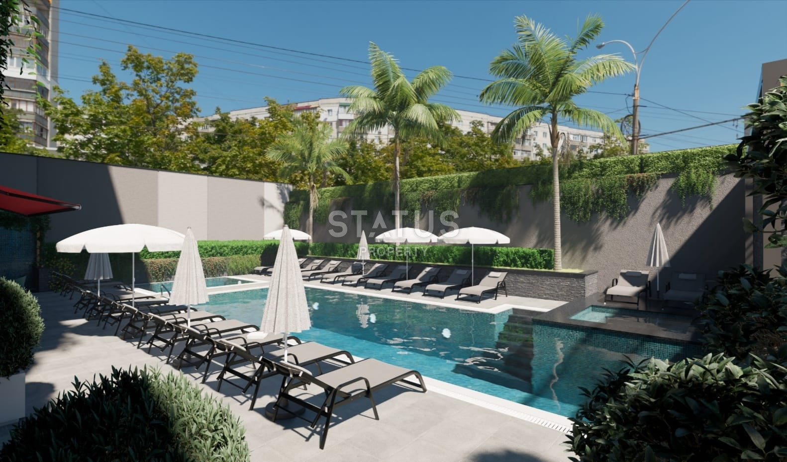 Эксклюзивный проект от инвестора на завершающей стадии строительства, в 150 метрах от пляжа Клеопатра, 60-65 м2 фото 5