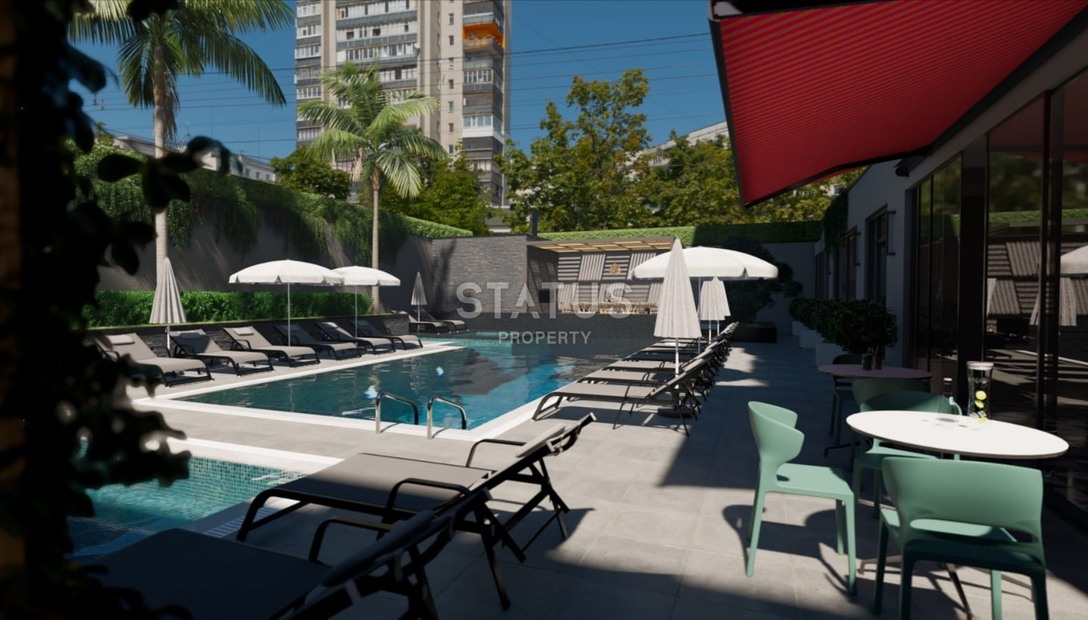 Эксклюзивный проект от инвестора на завершающей стадии строительства, в 150 метрах от пляжа Клеопатра, 60-65 м2 фото 6