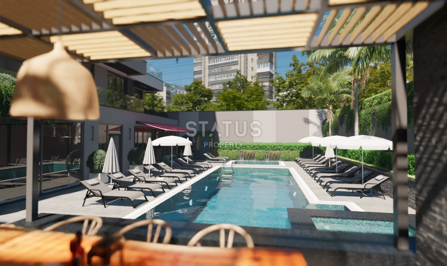 Эксклюзивный проект от инвестора на завершающей стадии строительства, в 150 метрах от пляжа Клеопатра, 60-65 м2 фото 8