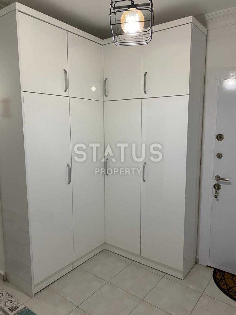 Трехкомнатная меблированная квартира в 300м от моря в открытом для ВНЖ районе Тосмур. 110м2 фото 8