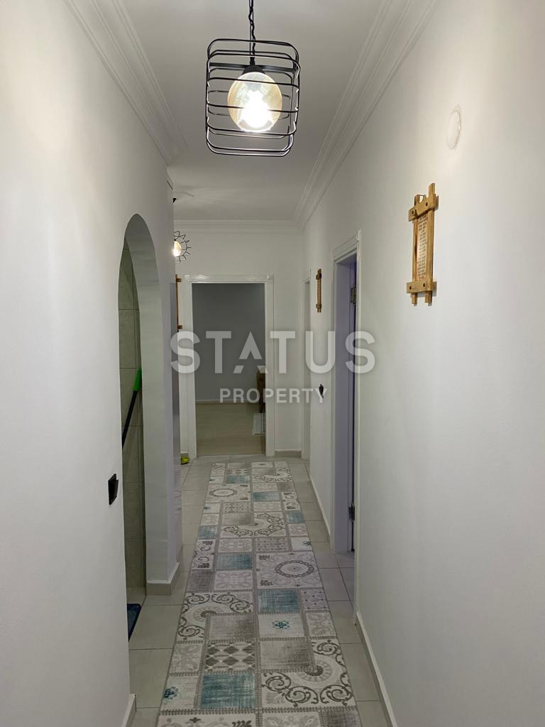 Трехкомнатная меблированная квартира в 300м от моря в открытом для ВНЖ районе Тосмур. 110м2 фото 10