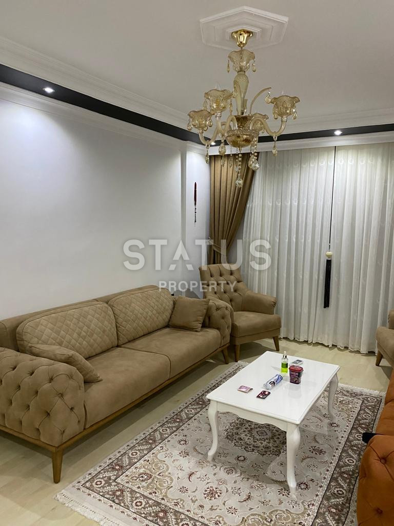 Трехкомнатная меблированная квартира в 300м от моря в открытом для ВНЖ районе Тосмур. 110м2 фото 12