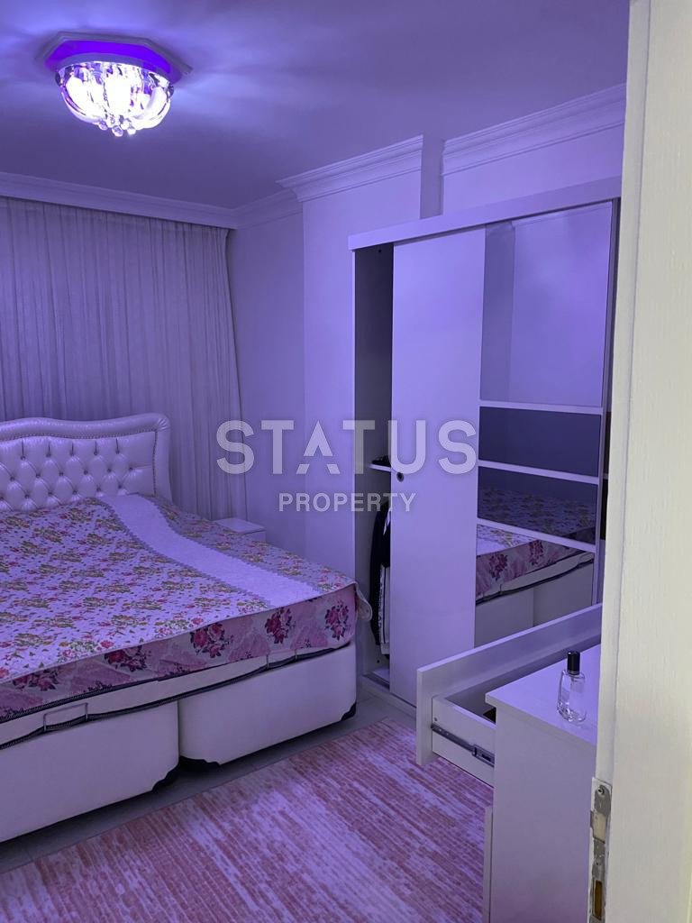 Трехкомнатная меблированная квартира в 300м от моря в открытом для ВНЖ районе Тосмур. 110м2 фото 15