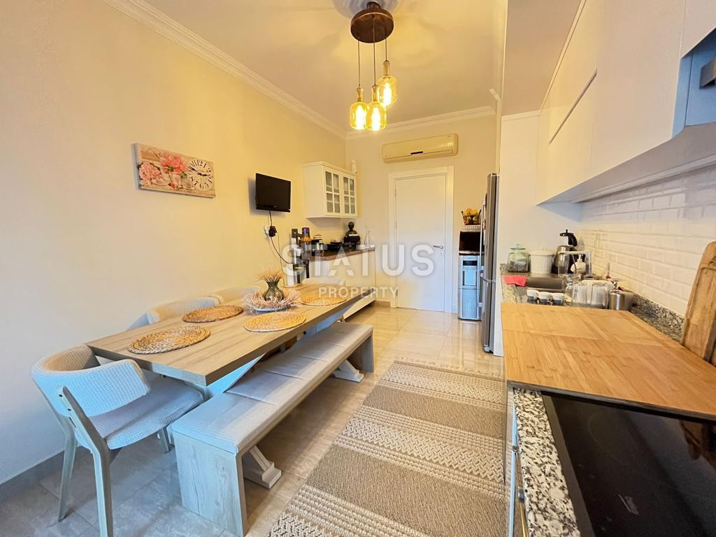 Меблированные апартаменты 3+1 в районе Оба с отдельной кухней, 150 м2 фото 4