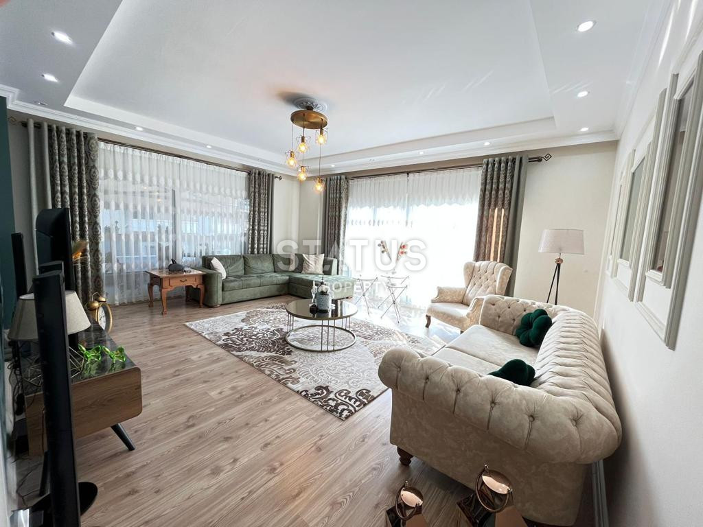 Меблированные апартаменты 3+1 в районе Оба с отдельной кухней, 150 м2 фото 18