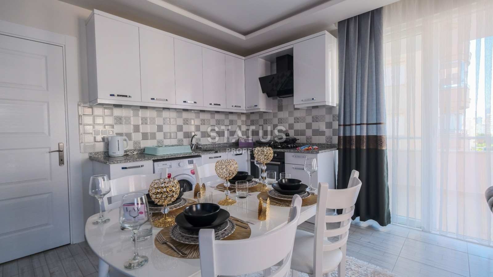 Квартира 1+1 с ремонтом у моря, район Махмутлар, 90 м2 фото 5