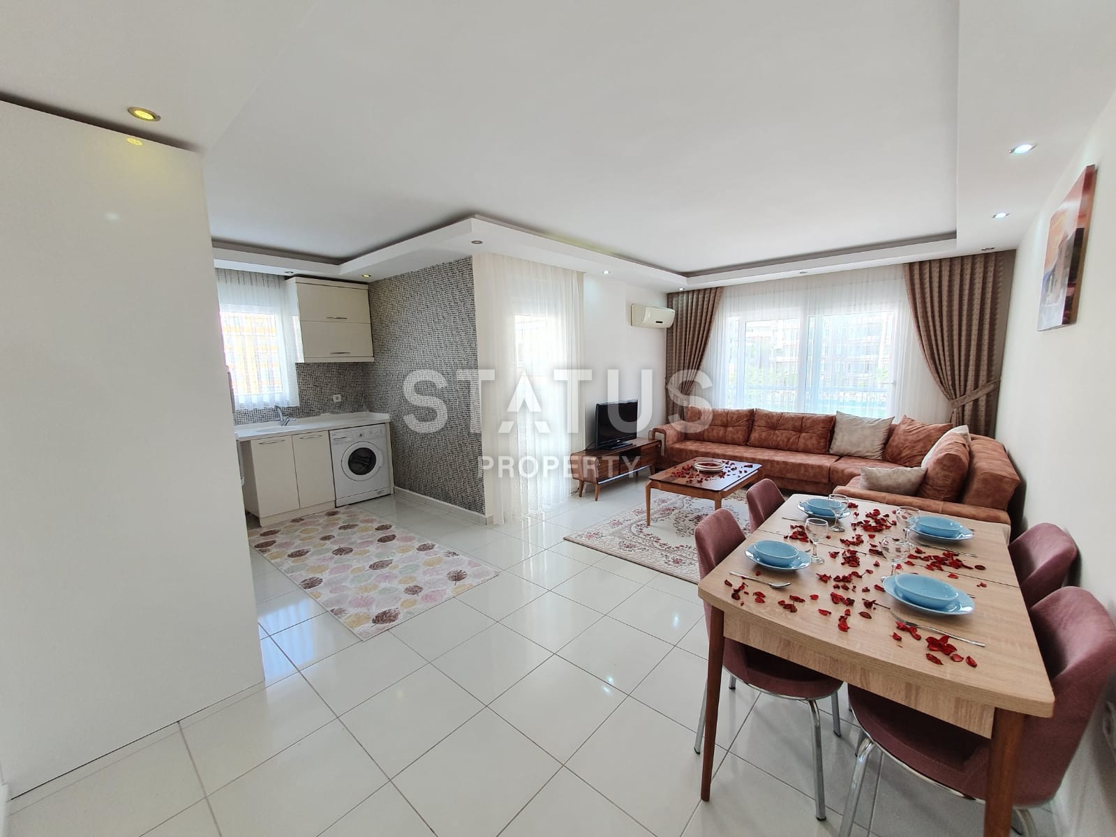 Двухкомнатная квартира с новой мебелью в Махмутларе, 78 м2 фото 5