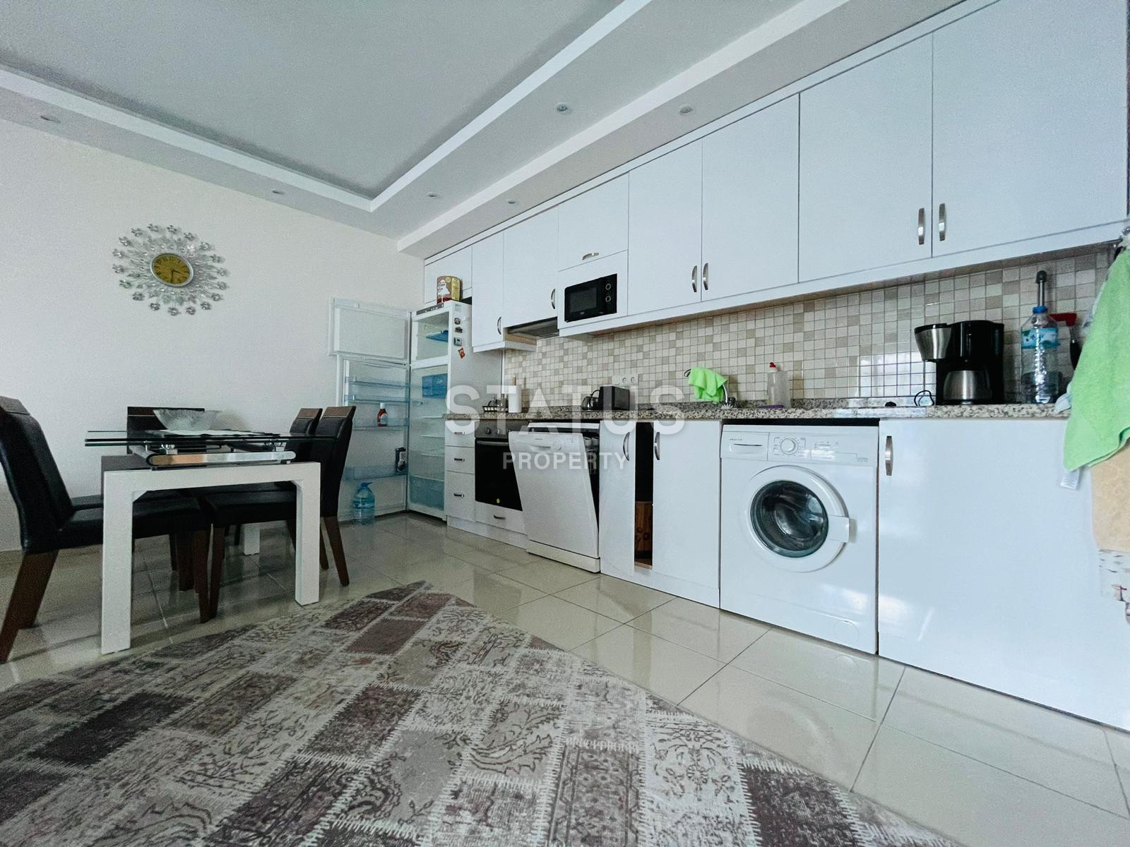 Трёхкомнатная квартира с частичным видом на море в самом центре района Махмутлар. 120м2 фото 4