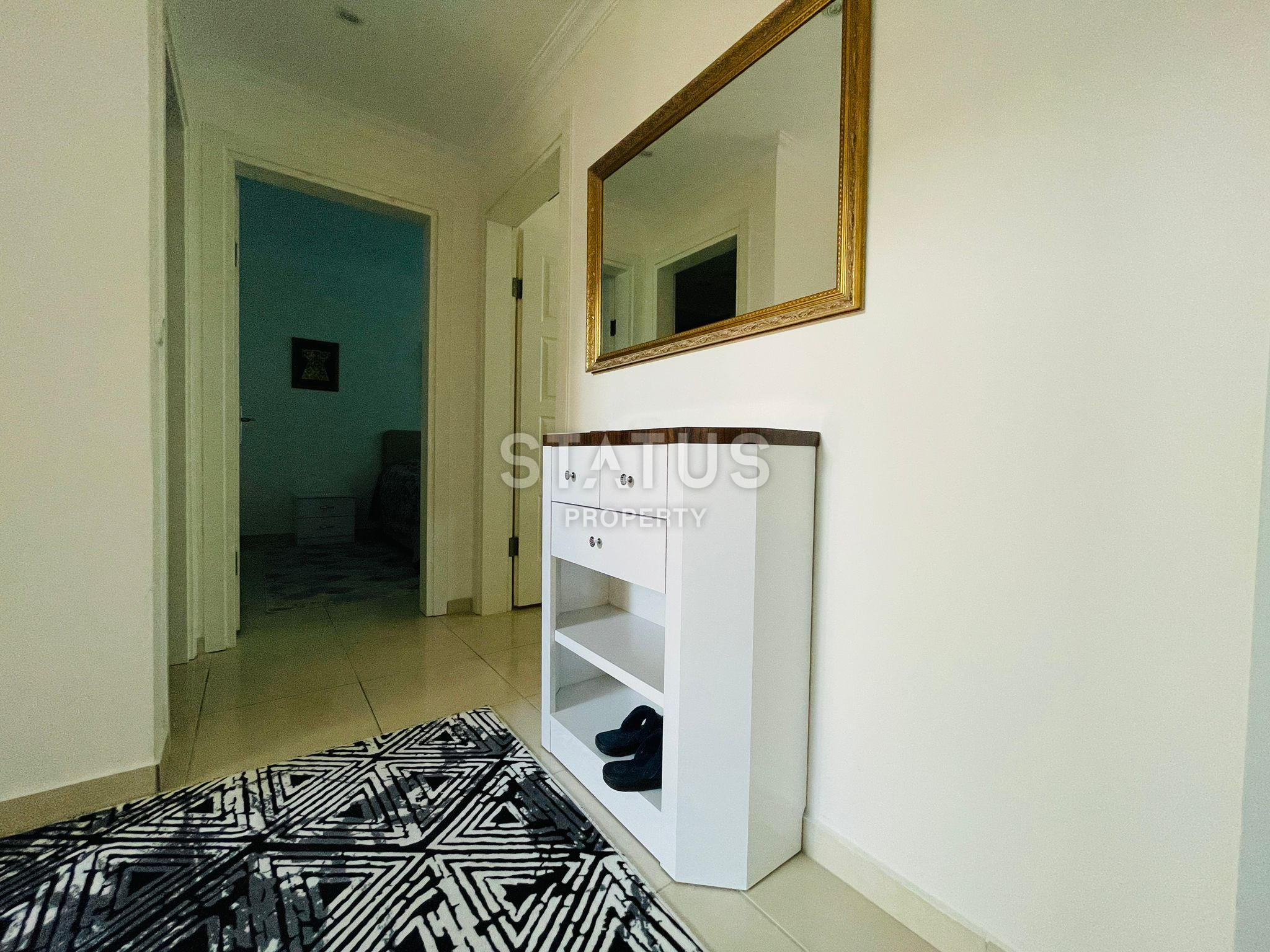 Трёхкомнатная квартира с частичным видом на море в самом центре района Махмутлар. 120м2 фото 5