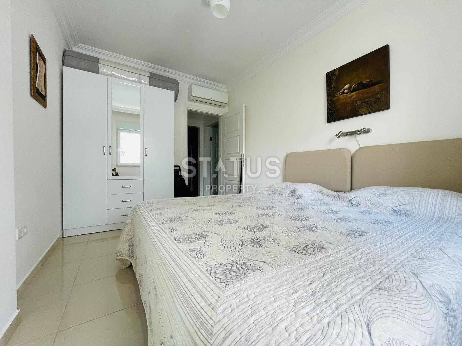 Трёхкомнатная квартира с частичным видом на море в самом центре района Махмутлар. 120м2 фото 8