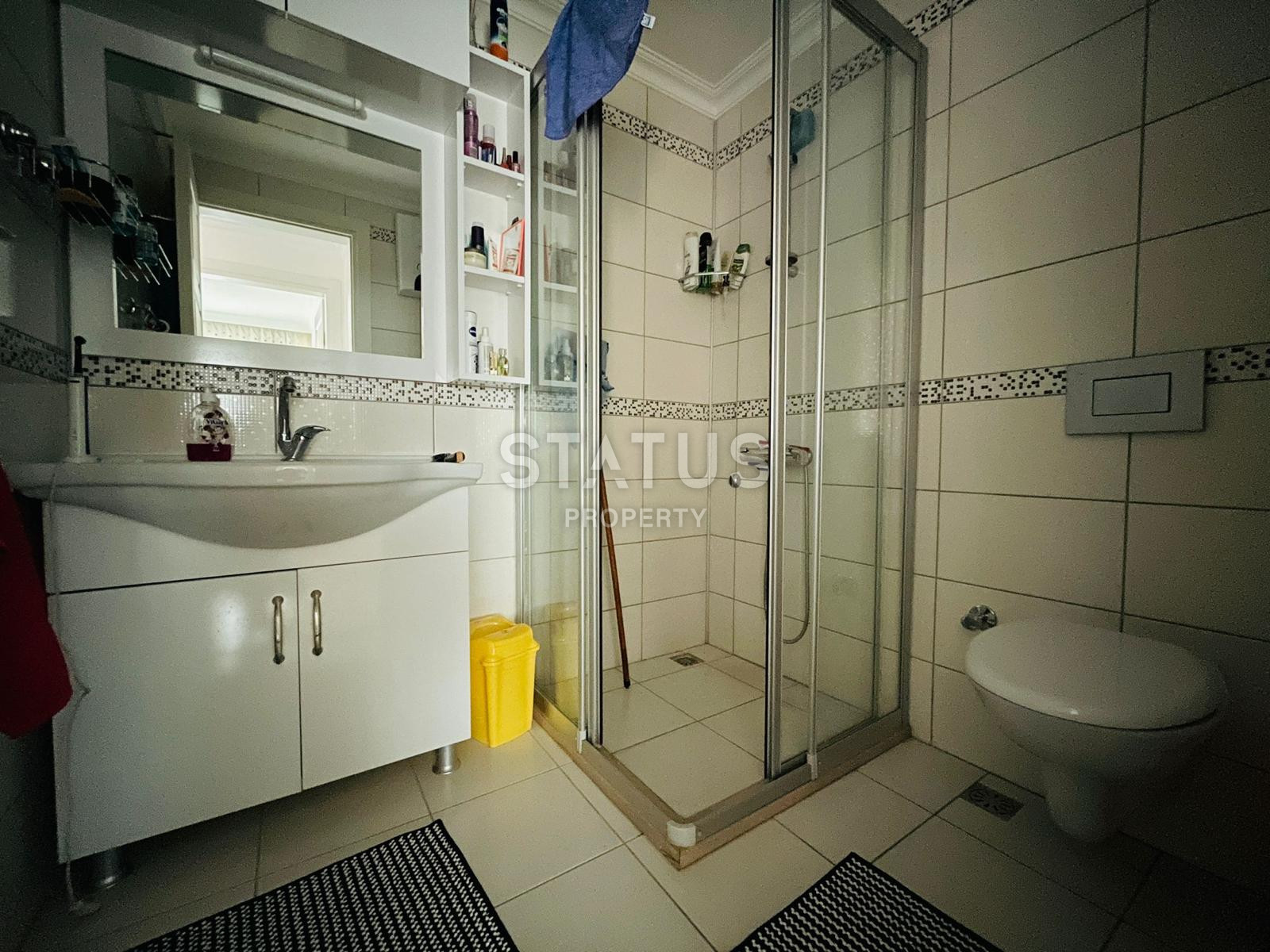 Трёхкомнатная квартира с частичным видом на море в самом центре района Махмутлар. 120м2 фото 13