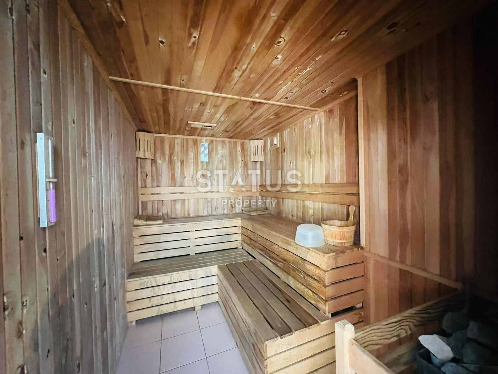 Трёхкомнатная квартира с частичным видом на море в самом центре района Махмутлар. 120м2 фото 16