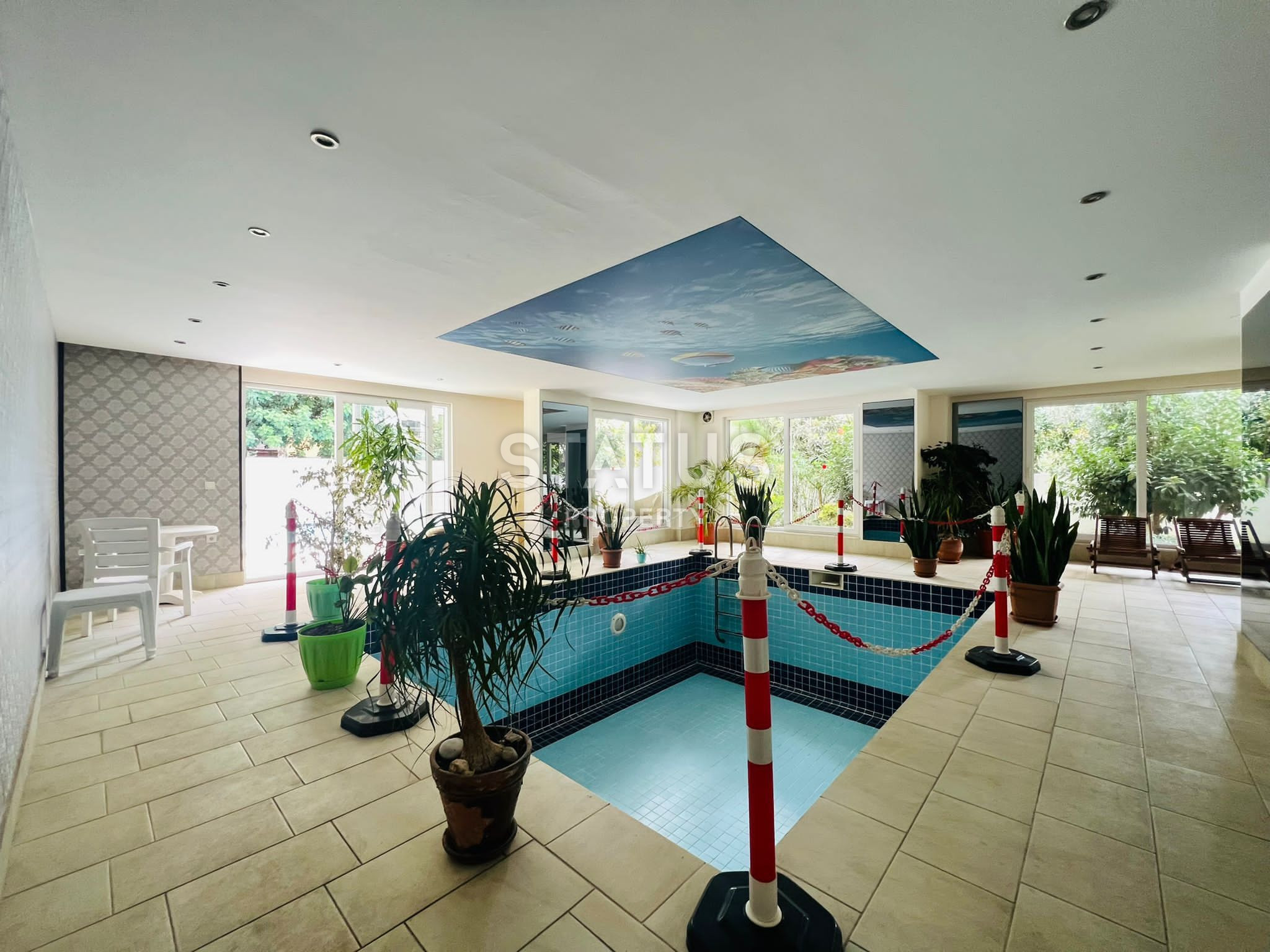 Трёхкомнатная квартира с частичным видом на море в самом центре района Махмутлар. 120м2 фото 25