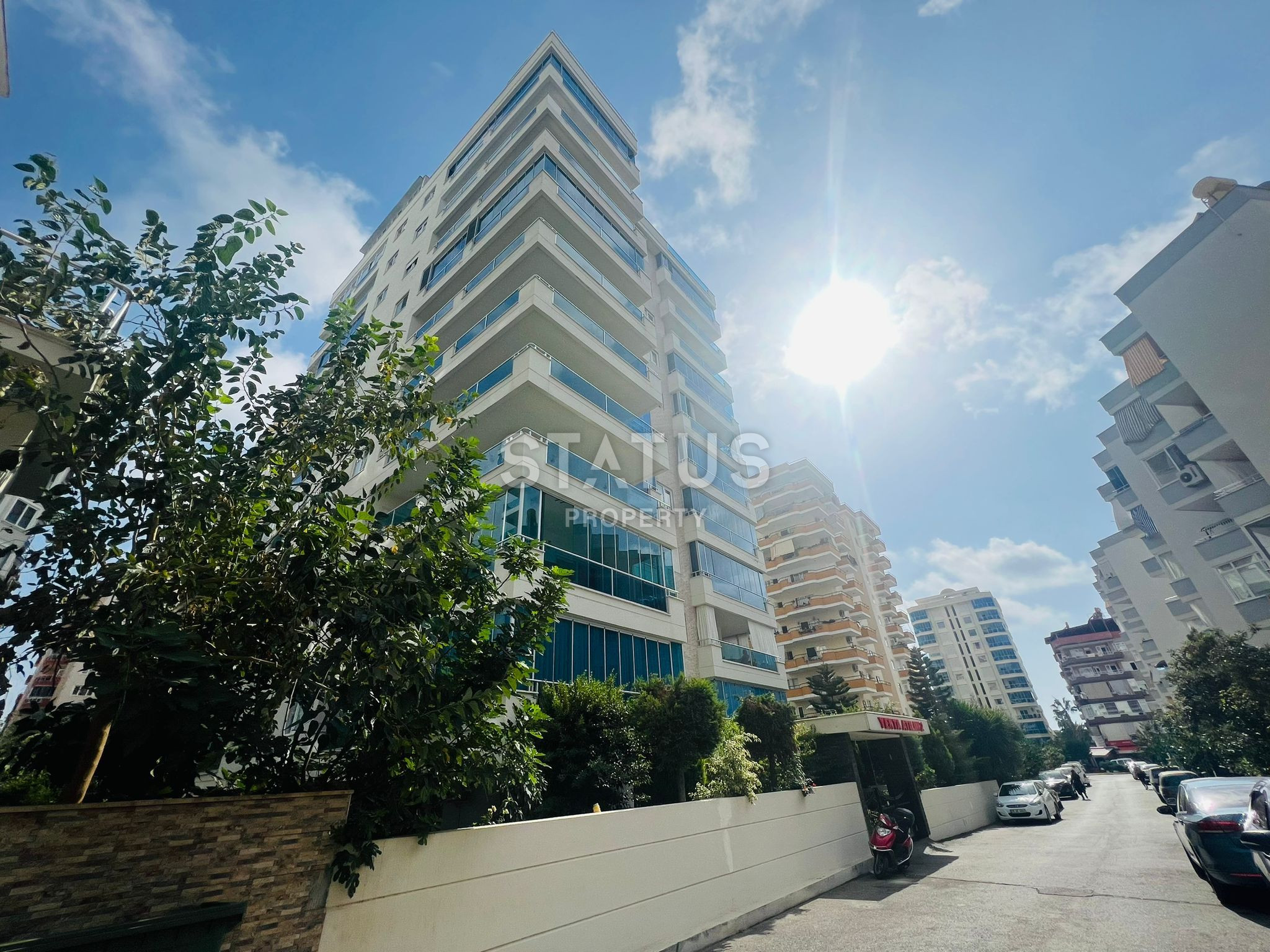 Трёхкомнатная квартира с частичным видом на море в самом центре района Махмутлар. 120м2 фото 26