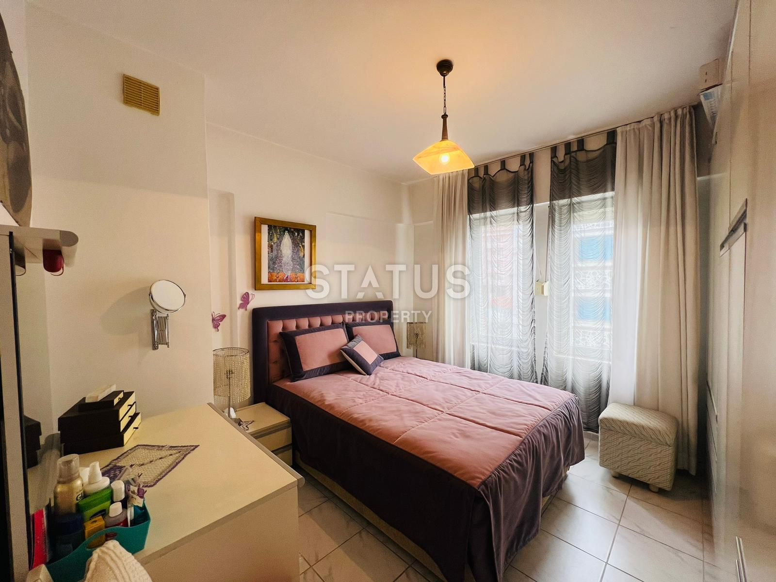 Двухкомнатная меблированная квартира в 300м от моря в центре Аланьи. 75м2 фото 5