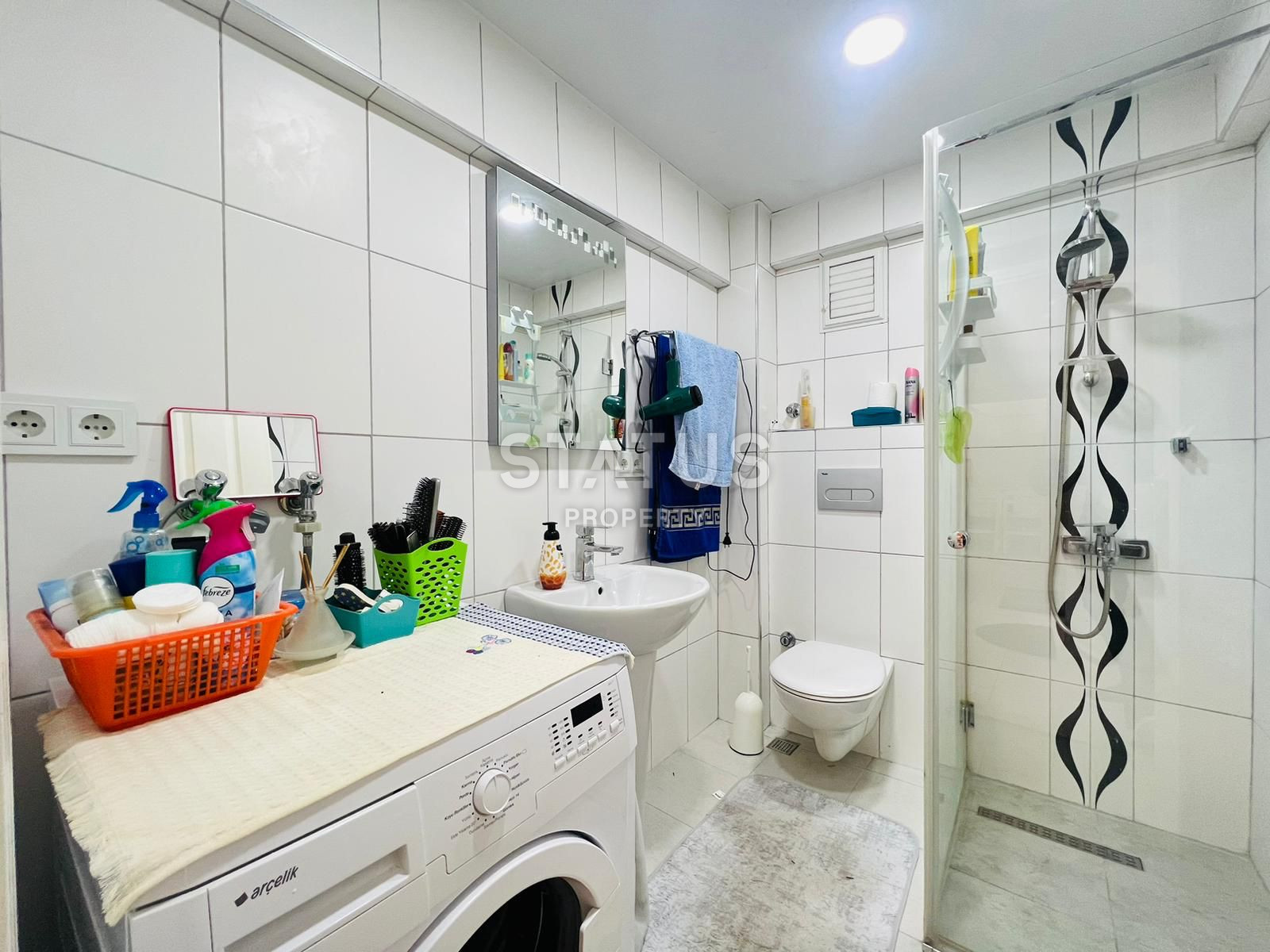 Двухкомнатная меблированная квартира в 300м от моря в центре Аланьи. 75м2 фото 10