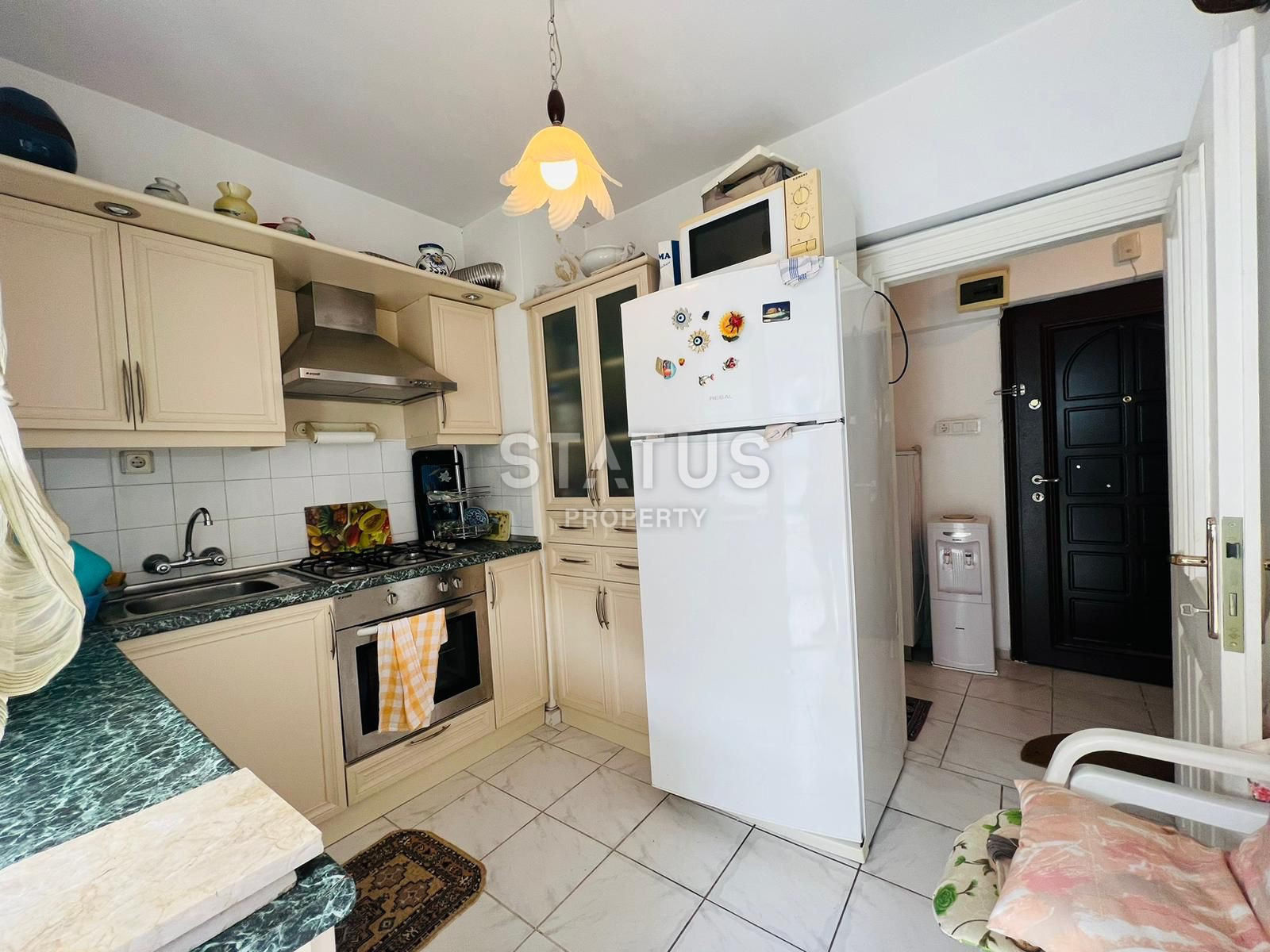 Двухкомнатная меблированная квартира в 300м от моря в центре Аланьи. 75м2 фото 11