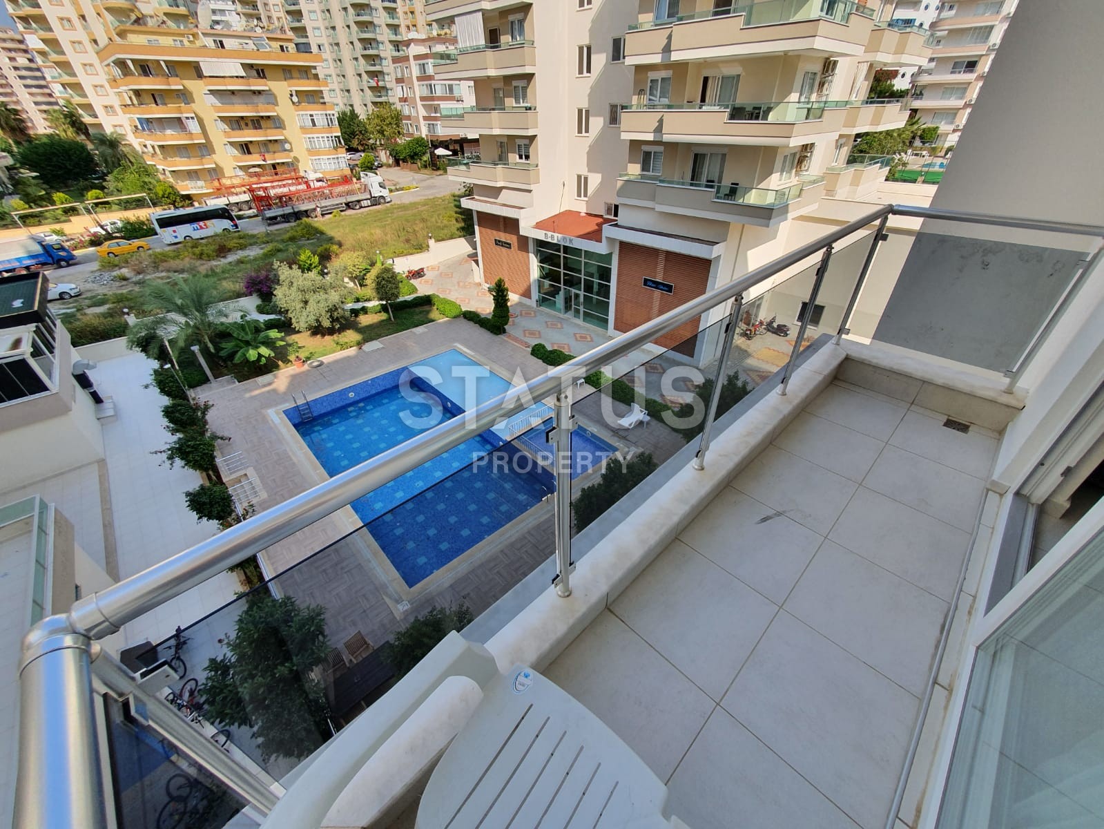 Двухкомнатная квартира с новой мебелью в Махмутларе, 78 м2 фото 11